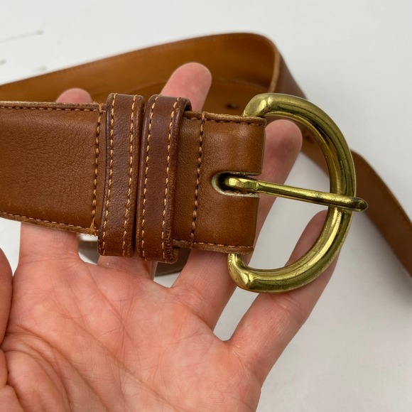 Coach British Tan Leather Belt main image 3